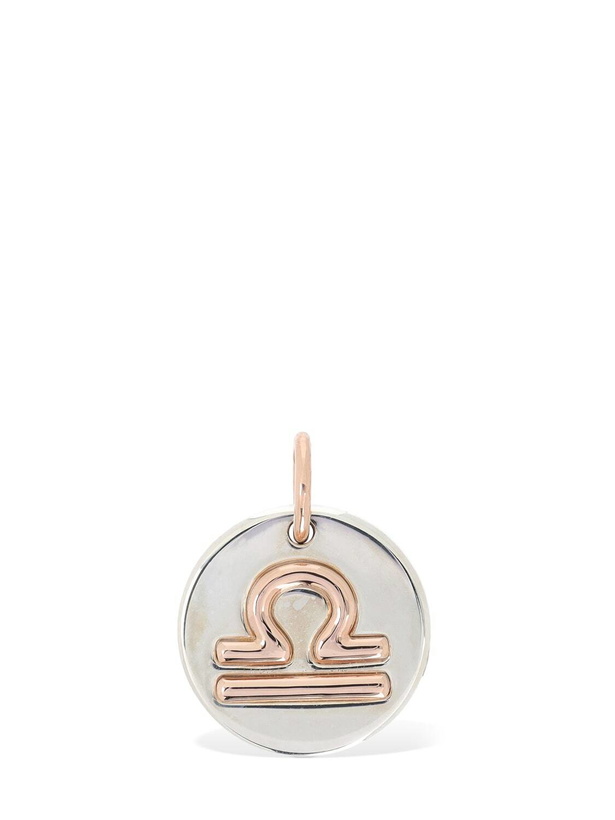 Photo: DODO - 9kt Rose Gold & Silver Libra Charm