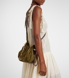 Zimmermann Halcyon suede shoulder bag