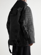 Balenciaga - Convertible Canvas Gym Bag Jacket - Black
