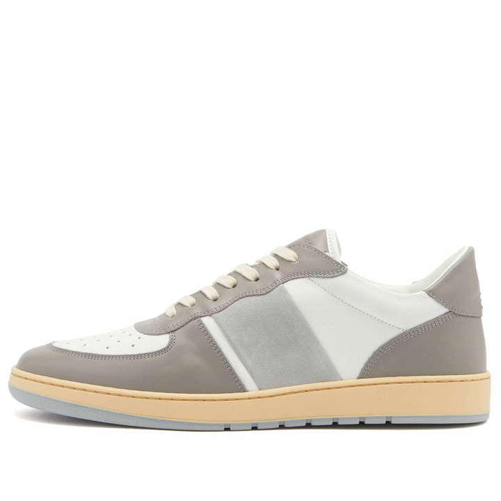 Photo: Collegium Men's Pillar Destroyer Low Sneaker in Grey/White
