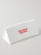 ORLEBAR BROWN - Tulum Aviator-Style Gold-Tone Sunglasses