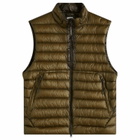 C.P. Company Men's D.D. Shell Lens Down Vest in Ivy Green
