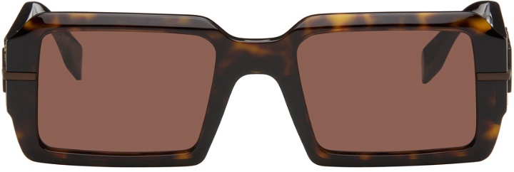 Photo: Fendi Tortoiseshell Fendigraphy Sunglasses