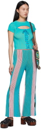 Andersson Bell Blue Kaia Lounge Pants