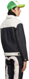 Evisu Indigo Seagull Denim Jacket