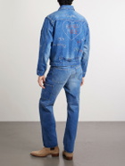Human Made - Embroidered Denim Jacket - Blue