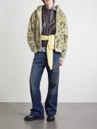 Gallery Dept. - Logo-Print Camouflage Cotton-Jersey Zip-Up Hoodie - Green