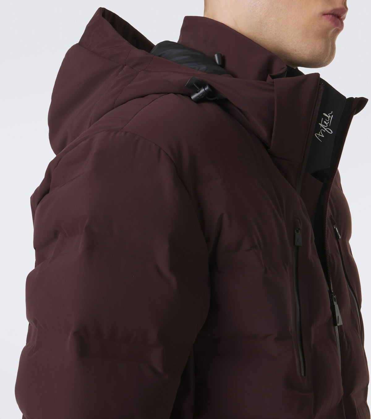 Aztech Mountain Nuke hooded down ski jacket