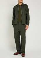 NN07 Ivan Straight-leg Cotton-blend Trousers Khaki