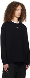 Dolce & Gabbana Black Sicily Sweater