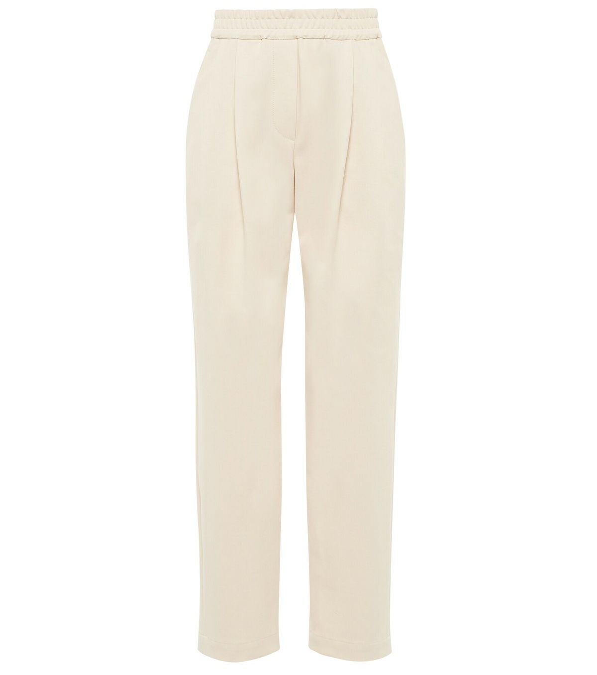 Cotton-blend Sweatpants - Beige - Ladies