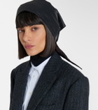 Lemaire Leather scarf