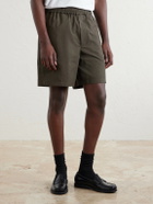 Givenchy - Straight-Leg Shell Shorts - Brown