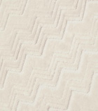 Missoni Chalk cotton terry bath mat