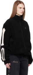 AMIRI Black Bones Fleece Jacket