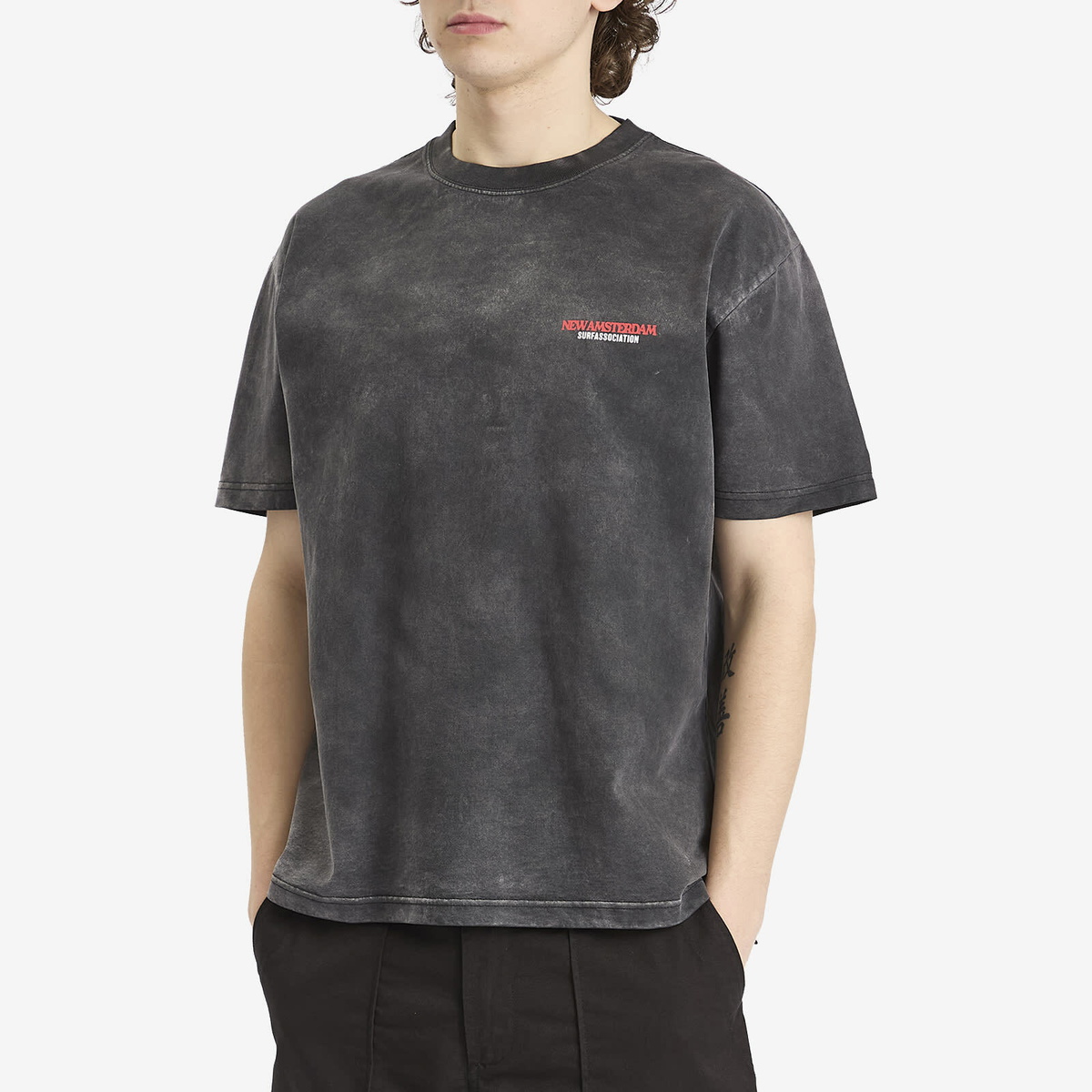 New Amsterdam Surf Association Men's Rated T-Shirt in Black