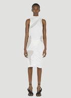 DI PETSA Wet Look Mini Dress