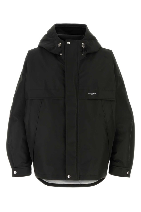 Photo: WOOYOUNGMI Black Polyester Jacket