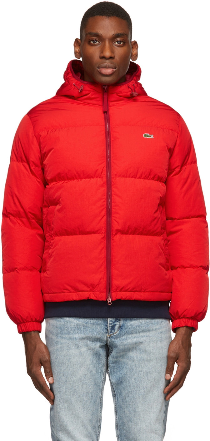 Lacoste jacket shop puffer