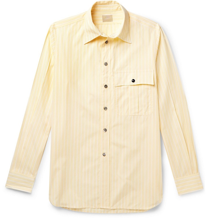 Photo: L.E.J - Washed-Silk Shirt - Yellow