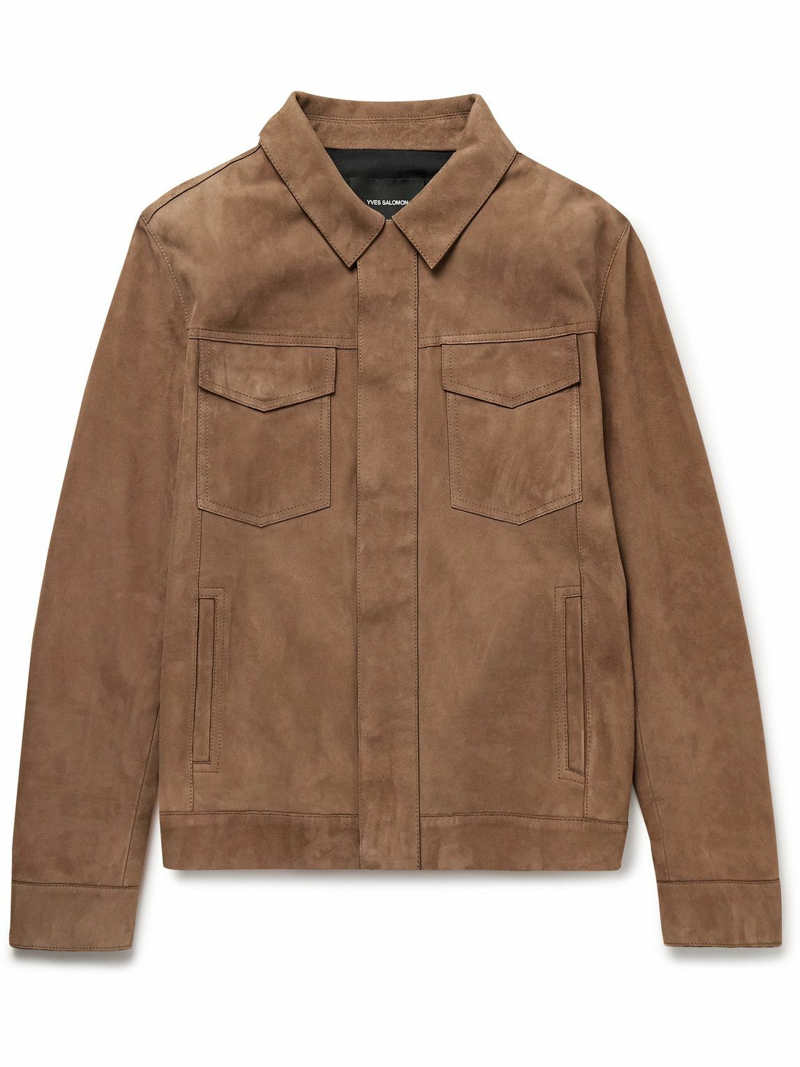 Yves Salomon - Suede Jacket - Brown