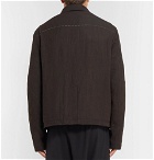 Haider Ackermann - Contrast-Stitched Linen Jacket - Men - Black
