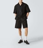 Gucci GG cotton and silk faille shorts