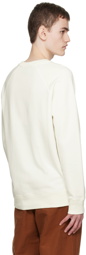 Maison Kitsuné White Fox Head Sweatshirt
