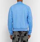 Off-White - Stretch-Knit Track Jacket - Men - Light blue