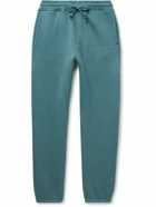 Outdoor Voices - Nimbus Tapered Cotton-Jersey Sweatpants - Blue
