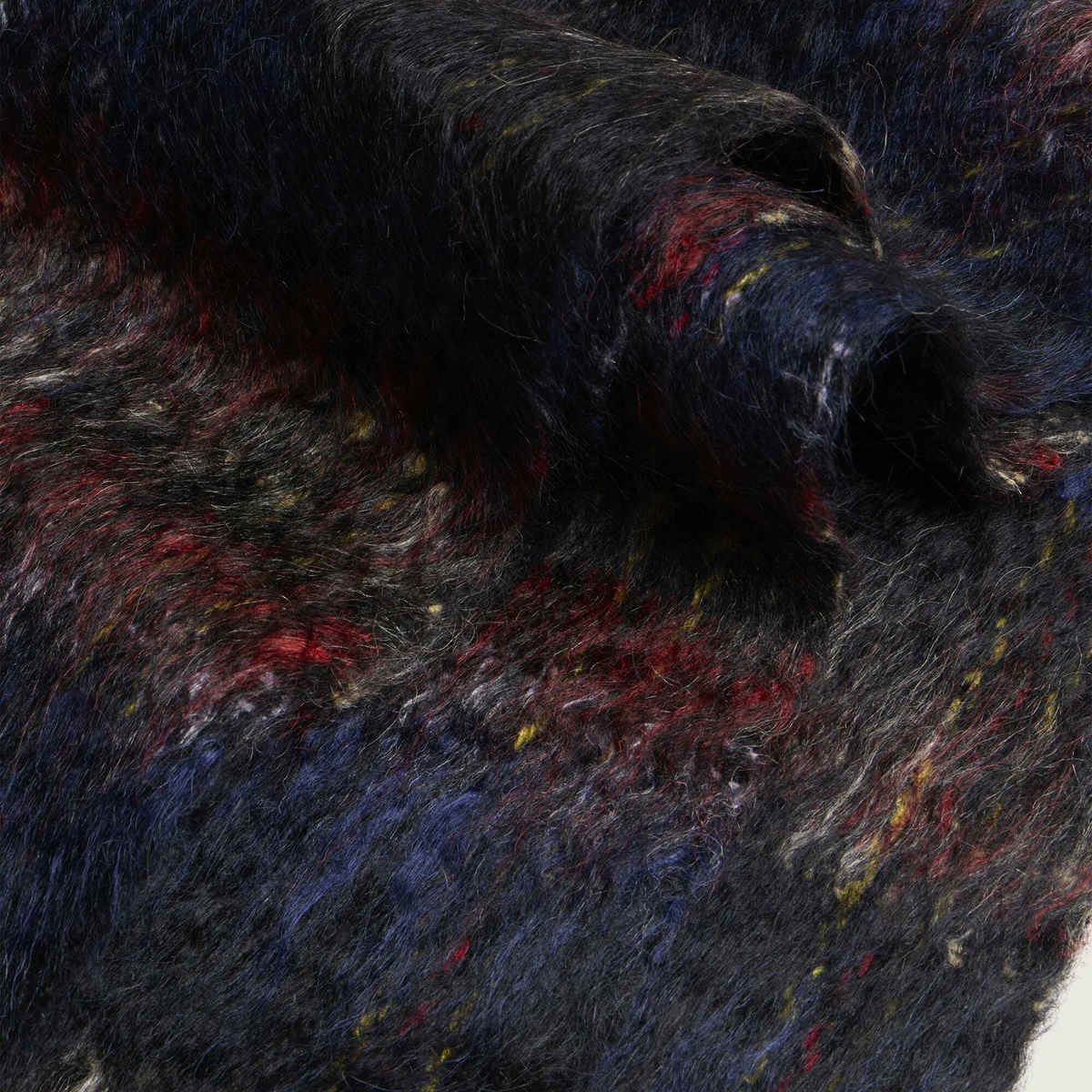 Acne Studios Men's Vibot Scarf in Black/Red