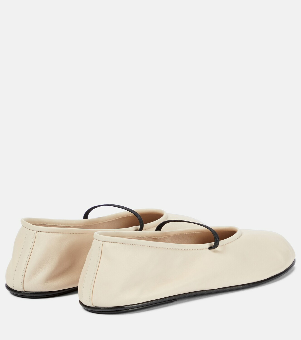 The Row Leather ballet flats The Row