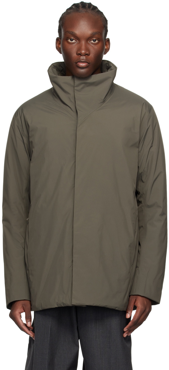 Veilance: Gray Euler Insulated Jacket | SSENSE