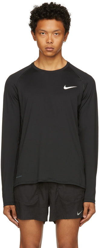 Photo: Nike Black Pro Long Sleeve T-Shirt