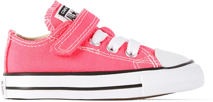 Photo: Converse Baby Pink Chuck Taylor All Star Sneakers