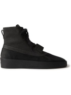 Fear of God - Panelled Nubuck Duck Boots - Black