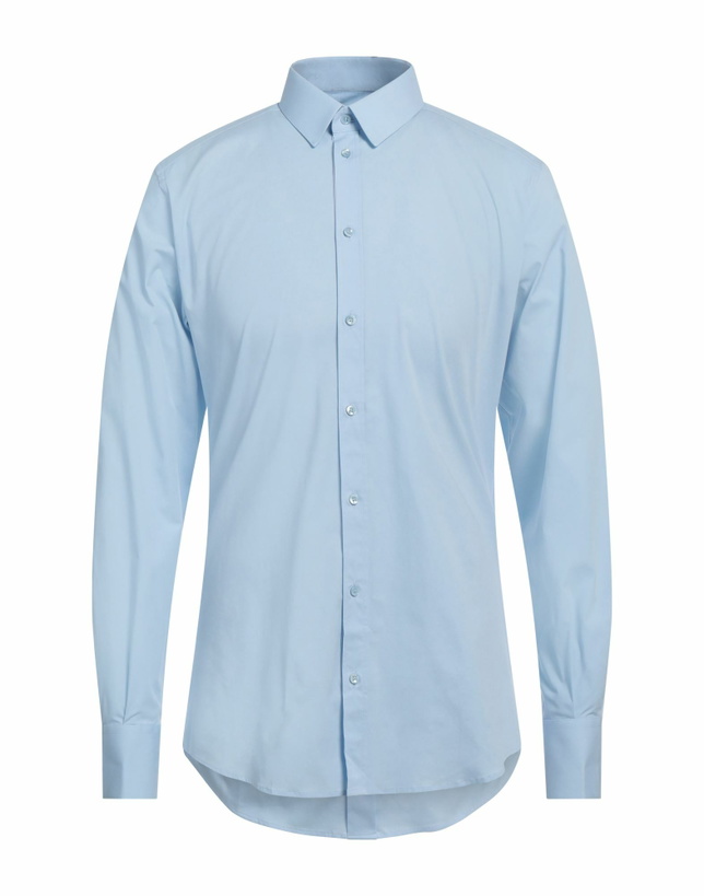 Photo: Dolce & gabbana Gold Mens Shirt Sky in Blue