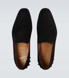 Christian Louboutin - Marquees spiked suede loafers