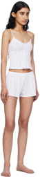 Cou Cou White 'The Short' Shorts