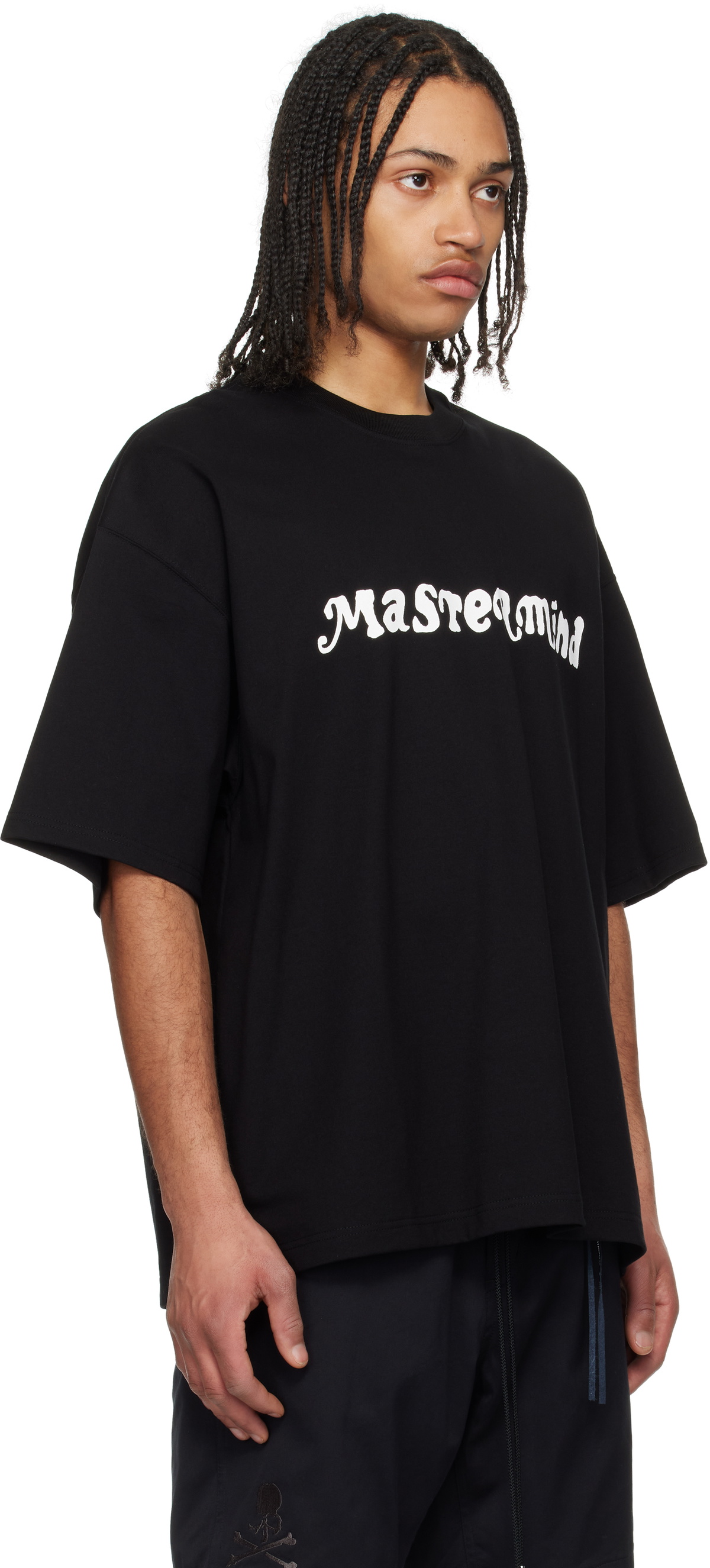 mastermind JAPAN Black Boxy 'Destiny' T-shirt