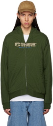 Dime Green Speedy Zip Hoodie