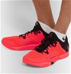 Under Armour - UA TriBase Reign 2 Mesh and Rubber Sneakers - Red