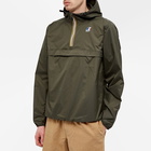 K-Way Men's Le Vrai 3.0 Leon Anorak in Black Torba