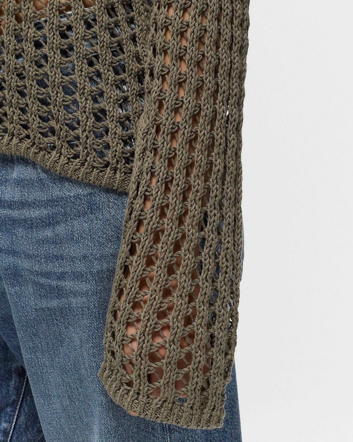 Envii Engull Ls Knit 7157 Green Pullovers