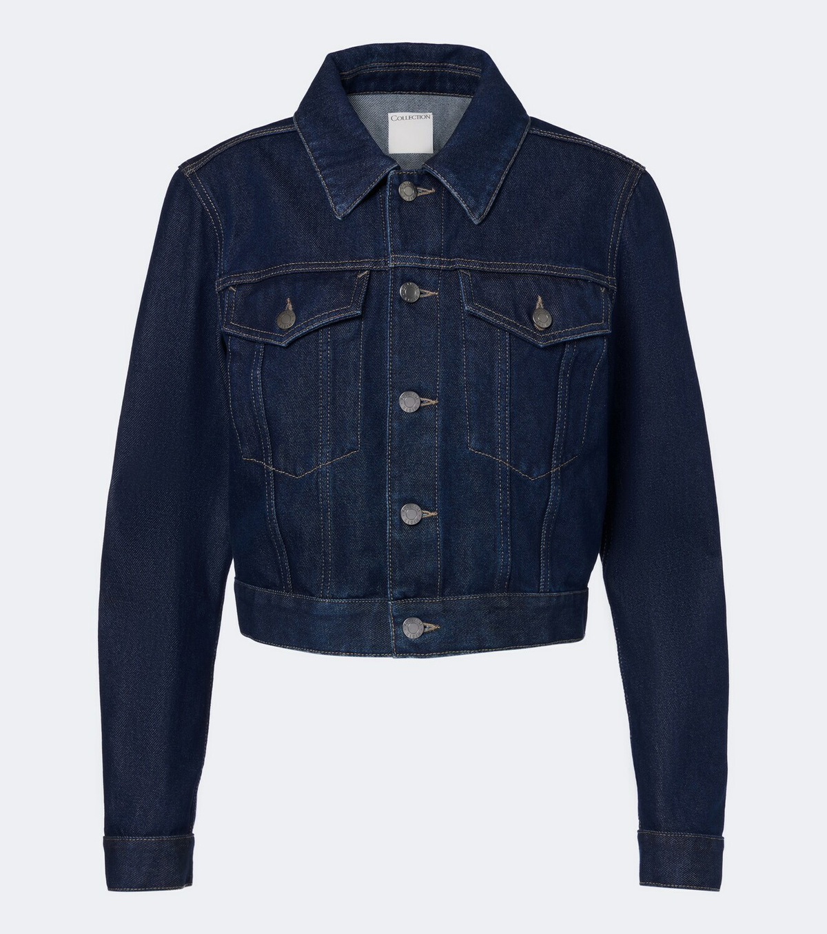 Calvin Klein Collection Karine cropped denim jacket