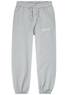 Cole Buxton Sportswear Logo-print Cotton Sweatpants Grey