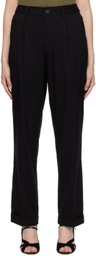 Saturdays NYC Black Kim Trousers