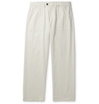 Massimo Alba - Stretch Cotton and Cashmere-Blend Trousers - Neutrals