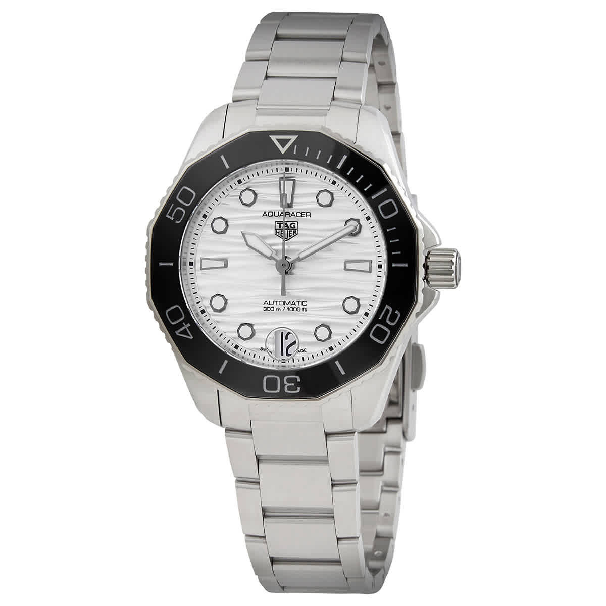 Tag Heuer Aquaracer Automatic Silver Dial Ladies Watch WBP231C.BA0626
