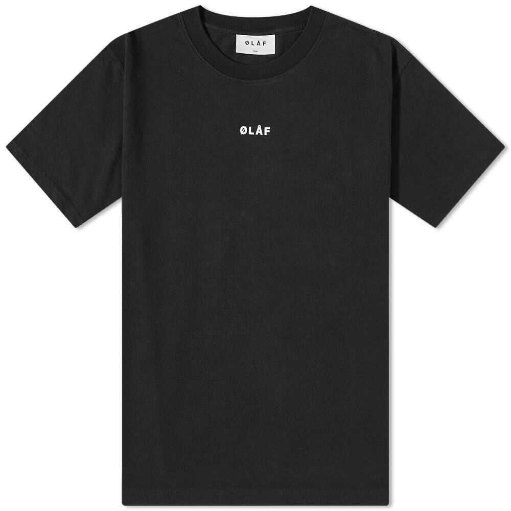 Olaf Hussein Men's Block T-Shirt in Black OLAF HUSSEIN